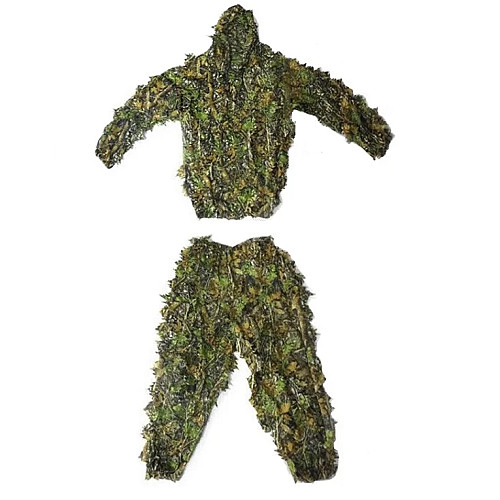 Маскувальний костюм No Brand Джунглі з листям M 160-180 см Камуфляж (2700713745)