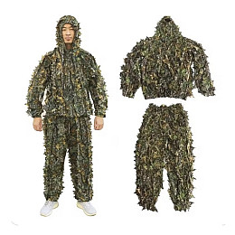 Маскувальний костюм No Brand Джунглі з листям M 160-180 см Камуфляж (2700713745)