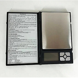 Портативные ювелирные весы Notebook Series 0.01-500 г Черный (2104618655)