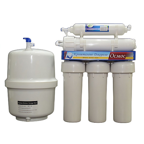 Фильтр обратного осмоса под мойку Кришталеве Джерело с мембраной 75 GPD (hub_7ttmyo)
