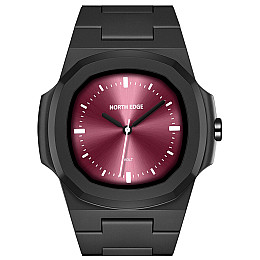 Наручні годинники чоловічі North Edge Volt 5 Bar Чорний (3563)