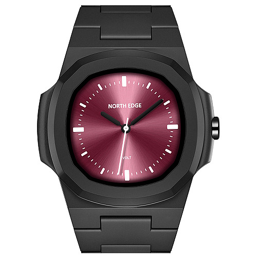 Наручні годинники чоловічі North Edge Volt 5 Bar Чорний (3563)