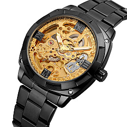 Наручні годинники чоловічі Forsining Spectrum Чорний (3576)