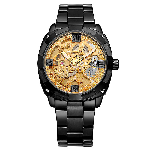 Наручні годинники чоловічі Forsining Spectrum Чорний (3576)