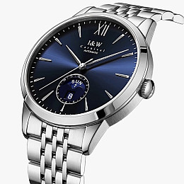 Наручні годинники чоловічі Carnival New York Сріблястий (3577)