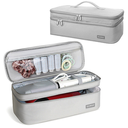 Сумка-чехол для зберігання фена BUBM Dyson Supersonic 40x15x14 см Сірий (IBH062S)