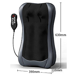 Массажная подушка для тела Aux AQA-24D-34 24W Черный (2712474026)