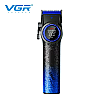 Машинка для стрижки VGR V-001 LED 4600 mAh 10 насадок Синя (2747658218)