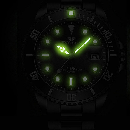 Часы мужские Fngeen IBW911BB Чорний