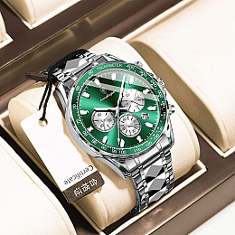 Наручні годинники чоловічі Poedagar Detox Сріблястий (3579)