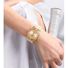 Наручные часы женские NaviForce Evelin 5 Bar Золотистый (3603)