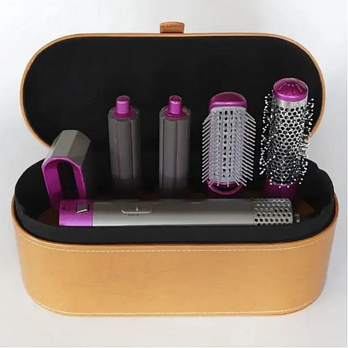 Фен-мультистайлер для укладки волос No Brand Hot AIR Styler Розовый (1771627973)