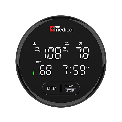 Тонометр автоматичний ProMedica Sense Чорно-білий (CO004286)