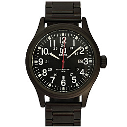 Наручные часы мужские BESTA Command Black Metal 2 ремешка Черный (3619)