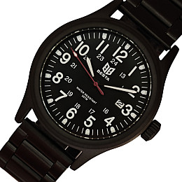 Наручные часы мужские BESTA Command Black Metal 2 ремешка Черный (3619)