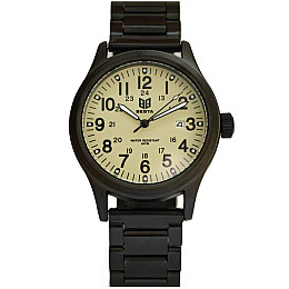 Наручные часы мужские BESTA Command Green Metal 2 ремешка Черный (3620)