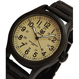 Наручные часы мужские BESTA Command Green Metal 2 ремешка Черный (3620)