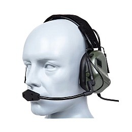 Наушники тактичні з кріпленням WoSporT HD-19 Gen 5 Оливковий (2771970669)