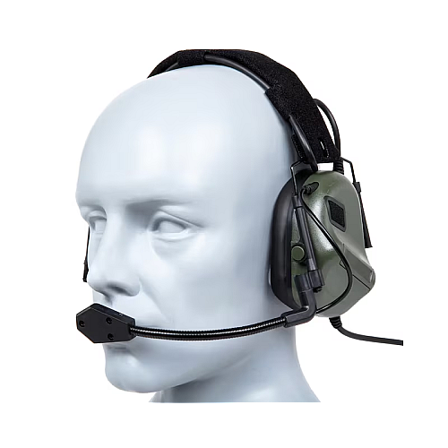 Наушники тактичні з кріпленням WoSporT HD-19 Gen 5 Оливковий (2771970669)