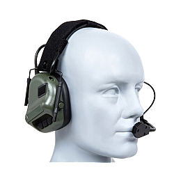 Наушники тактичні з кріпленням WoSporT HD-19 Gen 5 Оливковий (2771970669)