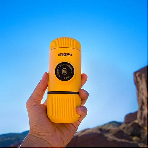 Еспресо-кавоварка Wacaco Nanopresso 80 мл Жовтий (2772169432)