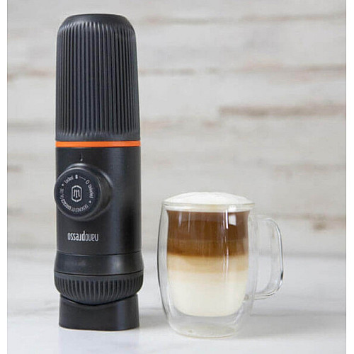 Набір аксесуарів DG Kit для кавоварки Wacaco Nanopresso чашка та адаптер для капсул 140 мл Чорний (2772954010)