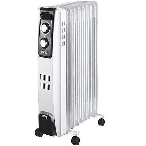 Обогреватель масляный Dsp KD3021 2000Вт 25 м2 Белый (2782755233)