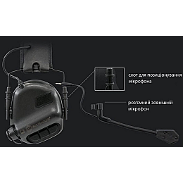Наушники активні EARMOR M32 MARK4 Оливковий (2790711233)