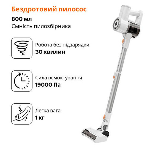 Аккумуляторный пылесос Xiaomi Lydsto YM-V9-W03 White