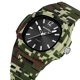 Годинники наручні Skmei 2382 Army Green Camouflage 2382CMGN (18370-hbr)