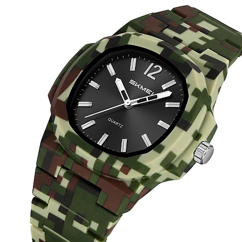 Годинники наручні Skmei 2382 Army Green Camouflage 2382CMGN (18370-hbr)