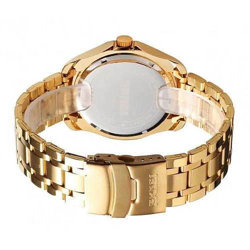 Часы наручные Skmei 9193 Gold Black 9193GDBK (18395-hbr)