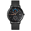 Часы наручные мужские Skmei 9182 Black 9182BK (18399-hbr)