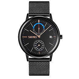 Часы наручные мужские Skmei 9182 Black 9182BK (18399-hbr)