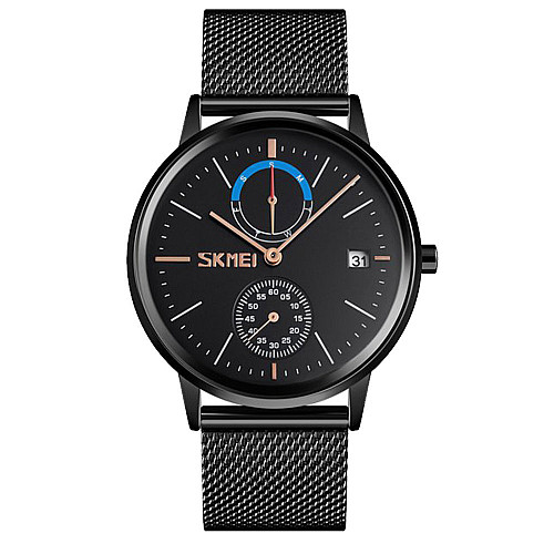 Часы наручные мужские Skmei 9182 Black 9182BK (18399-hbr)