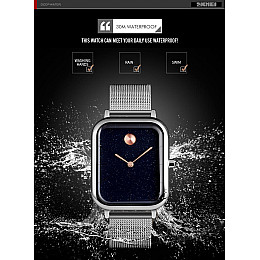 Часы наручные женские Skmei 9187 Silver steel 9187SSI (18401-hbr)