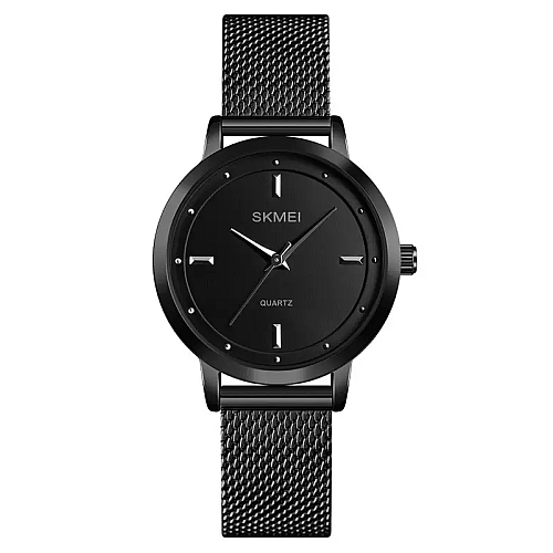 Часы наручные женские Skmei 1528 Black 1528BK (18409-hbr)