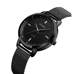 Часы наручные женские Skmei 1528 Black 1528BK (18409-hbr)