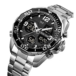 Часы наручные мужские Skmei 1649 Silver 1649SI (18423-hbr)