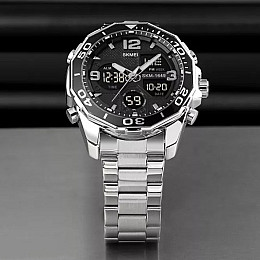 Часы наручные мужские Skmei 1649 Silver 1649SI (18423-hbr)