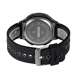 Часы наручные мужские Skmei 1733 Black 1733BKBK (18459-hbr)
