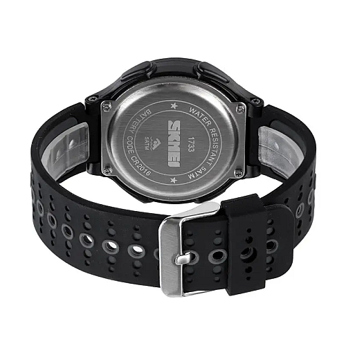 Часы наручные мужские Skmei 1733 Black 1733BKBK (18459-hbr)
