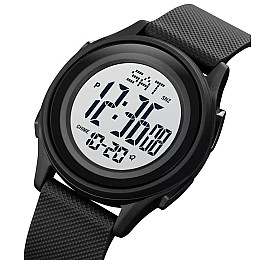 Часы наручные мужские Skmei 1733 Black White 1733BKWT (18460-hbr)