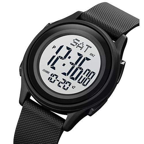 Часы наручные мужские Skmei 1733 Black White 1733BKWT (18460-hbr)