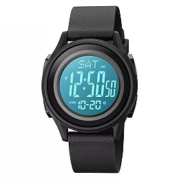 Часы наручные мужские Skmei 1733 Black White 1733BKWT (18460-hbr)