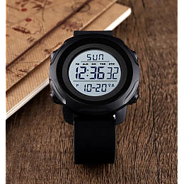 Годинники наручні Skmei 1540 Black White 1540BKWT (18465-hbr)