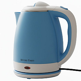 Електричний чайник No Brand Slivers Criest SC-820 2 л 1500 Вт Голубий (2104618752)