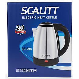 Електричний чайник No Brand Scalitt SC-20A 2 л 1500 Вт Хром (2104618753)