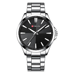Часы наручные мужские Curren 8322 Silver (18689-hbr)