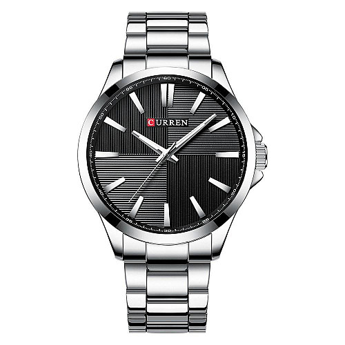 Часы наручные мужские Curren 8322 Silver (18689-hbr)
